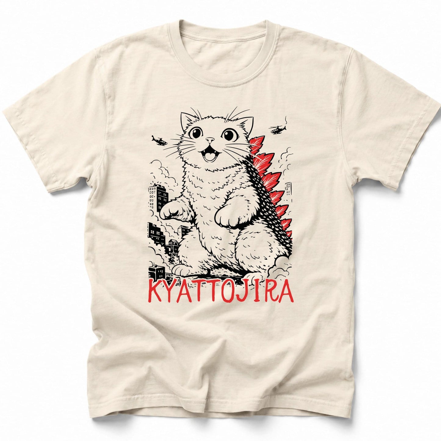 Neo Kyattojira T-Shirt Ivory / S 28670537106923061574 T-Shirt