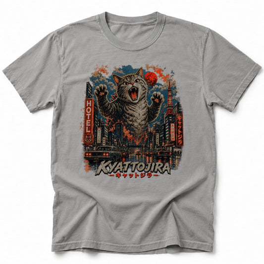Neon Roar T-Shirt Grey / S 29825979882678070838 T-Shirt