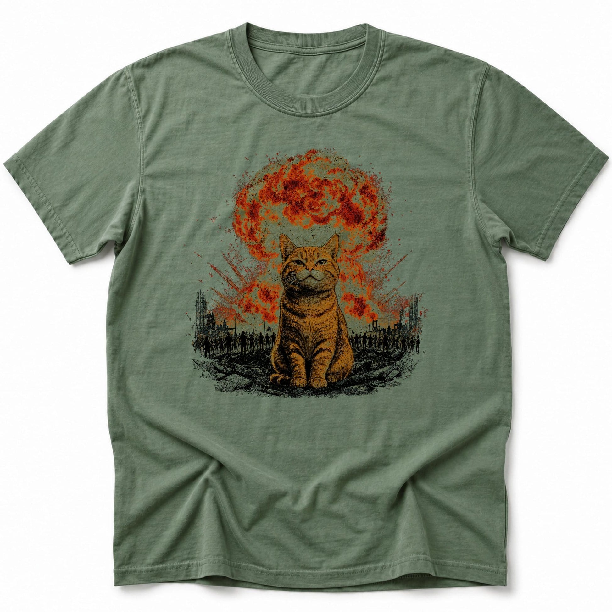 Never Look T-Shirt Moss / S 32463433196528005170 T-Shirt