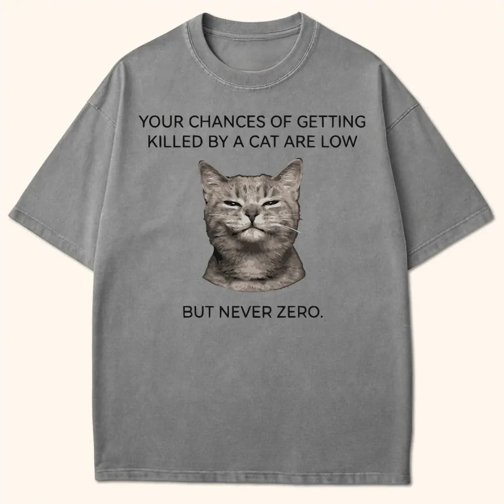 Never Zero T-Shirt Grey / S 23530694661652569893 T-Shirt