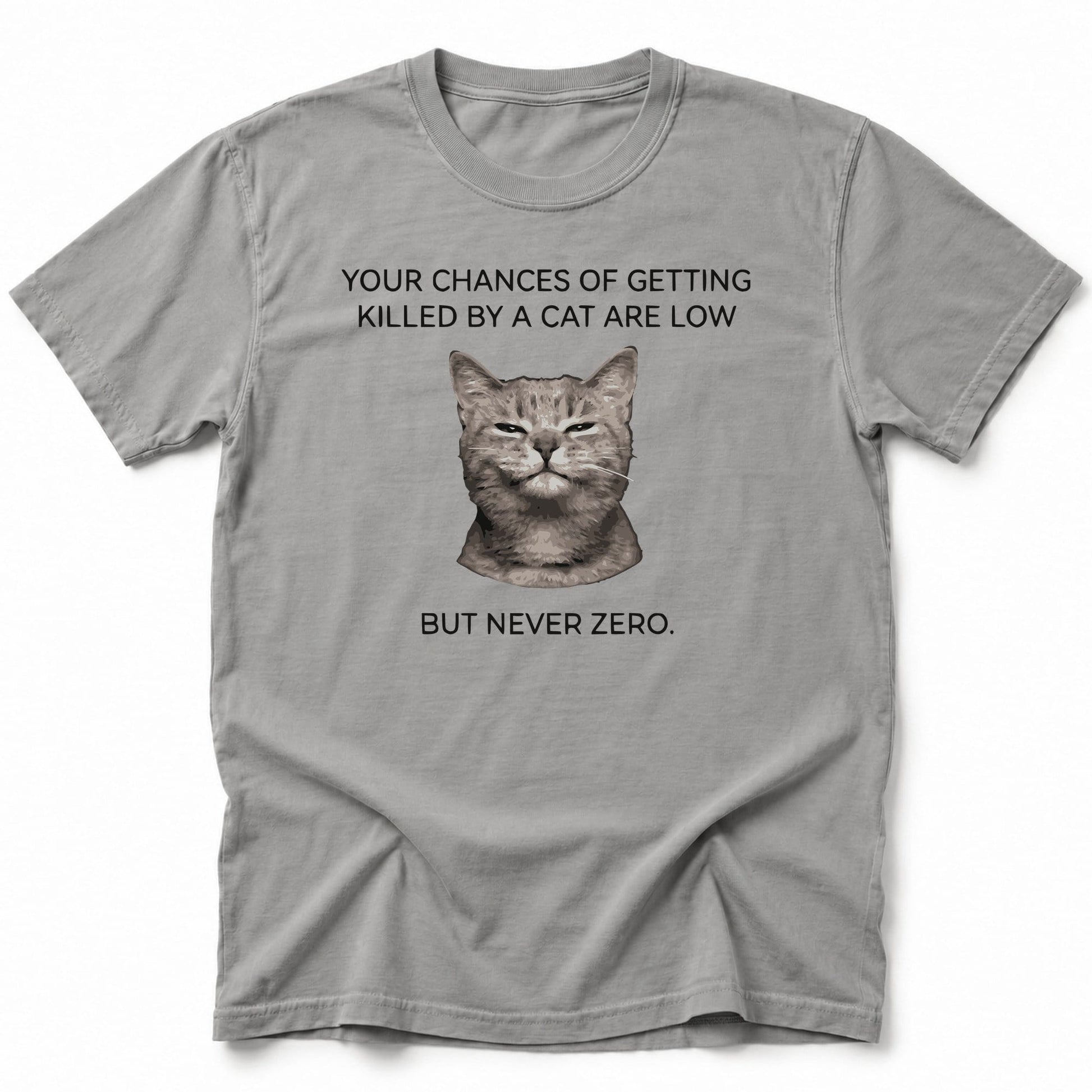Never Zero T-Shirt Grey / S 51373748258635623707 T-Shirt