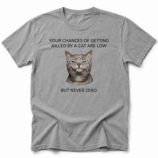 Never Zero T-Shirt Grey / S 51373748258635623707 T-Shirt