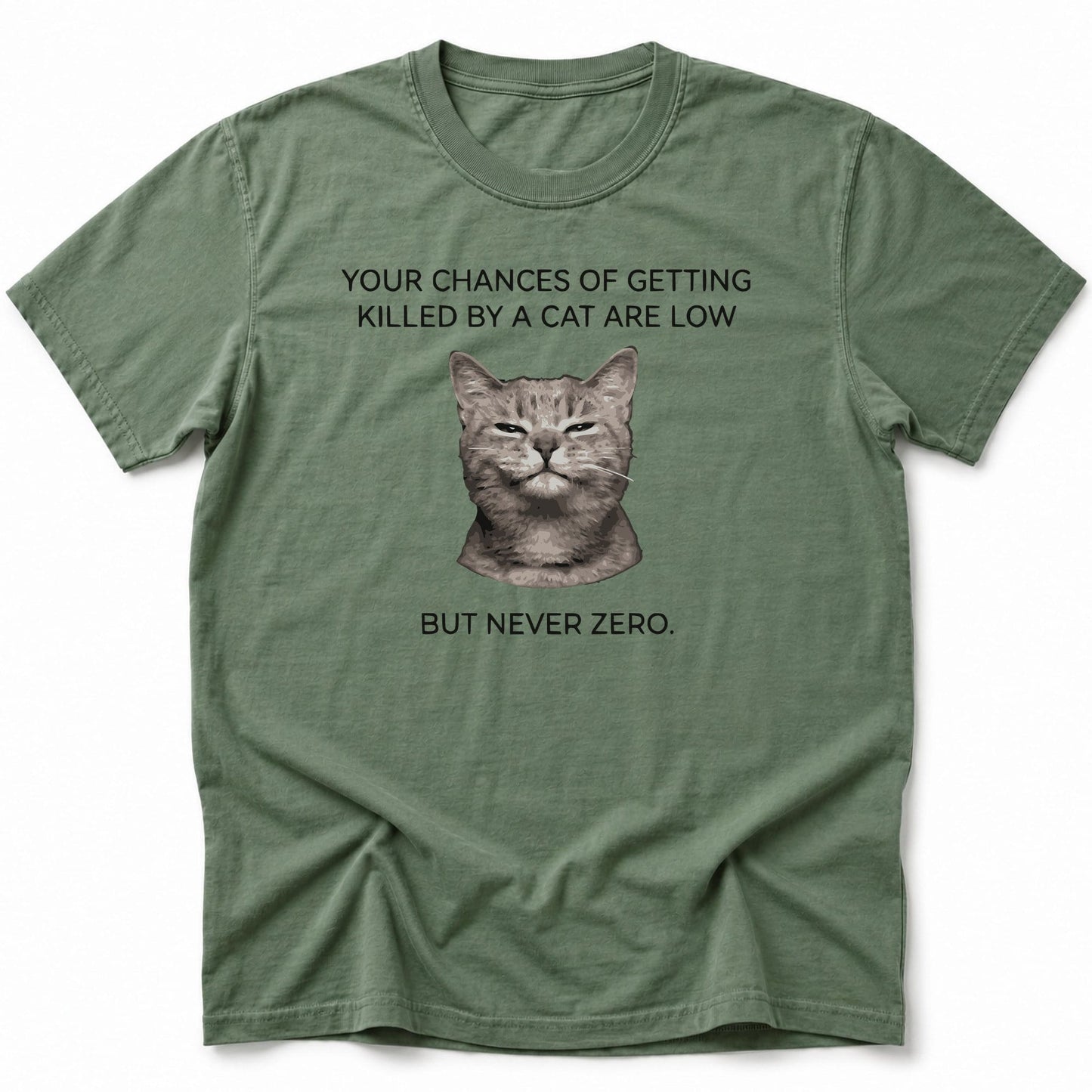 Never Zero T-Shirt Moss / S 15281889248623277614 T-Shirt