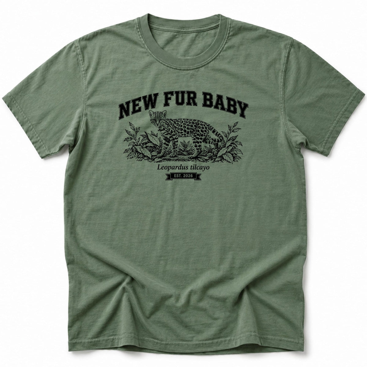 New Fur Baby Tilcayo T-Shirt Moss / S 15672615678183152117 T-Shirt