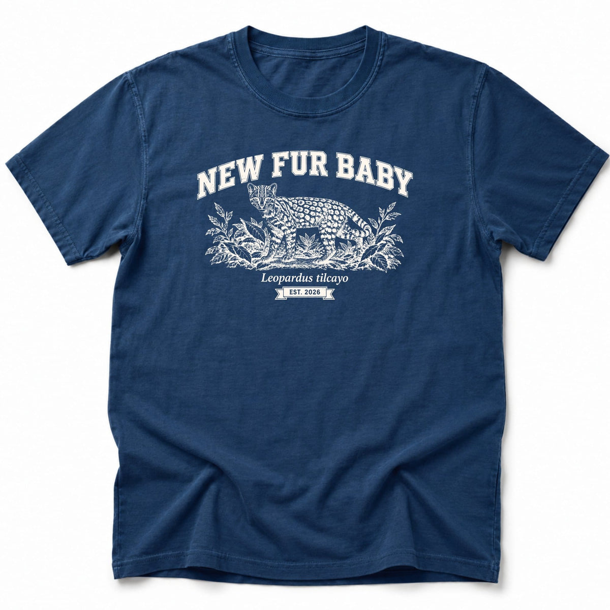 New Fur Baby Tilcayo T-Shirt Navy / S 44911828528164043674 T-Shirt