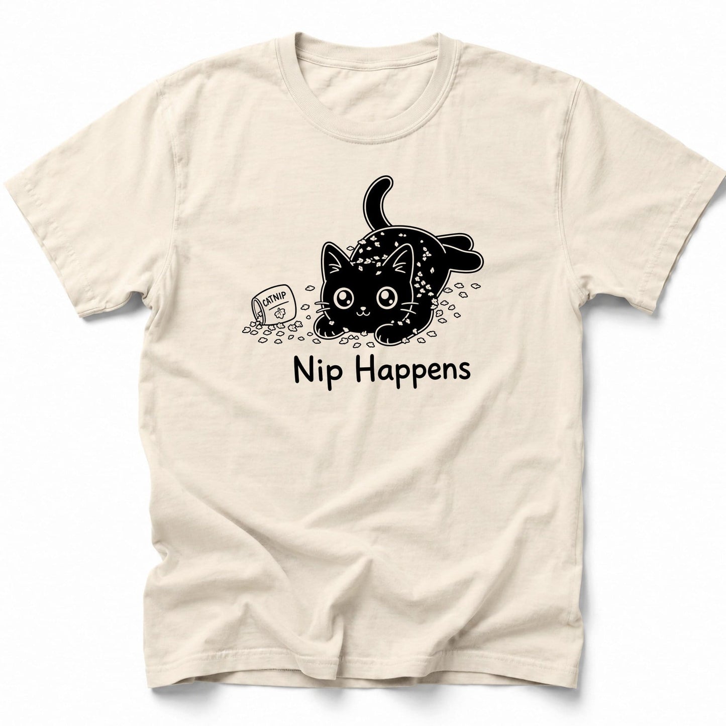 Nip Happens T-Shirt Ivory / S 46776978954922951380 T-Shirt
