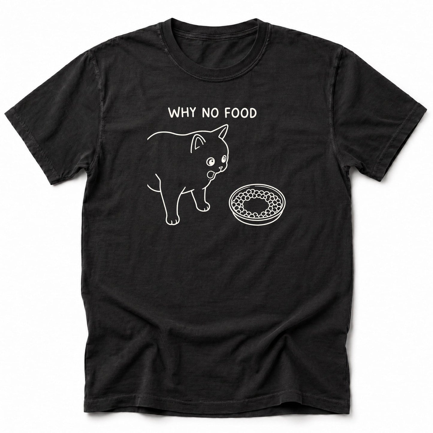 No Food T-Shirt Black / S 30553348975312392856 T-Shirt