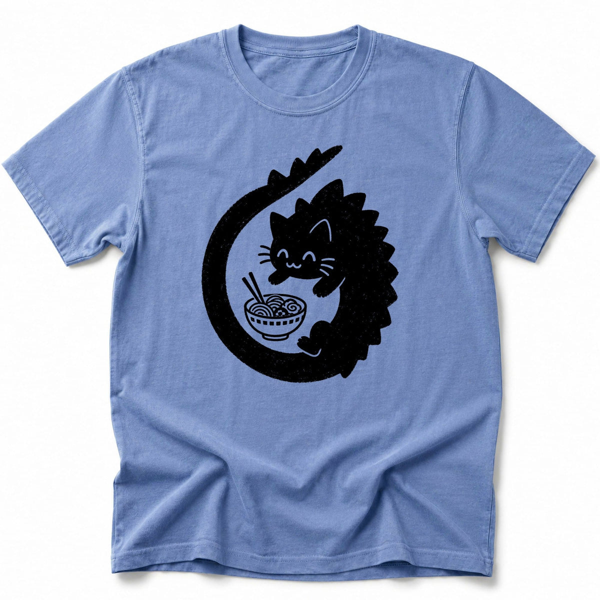 Noodle Cat T-Shirt Blue Jean / S 22534615274469901177 T-Shirt