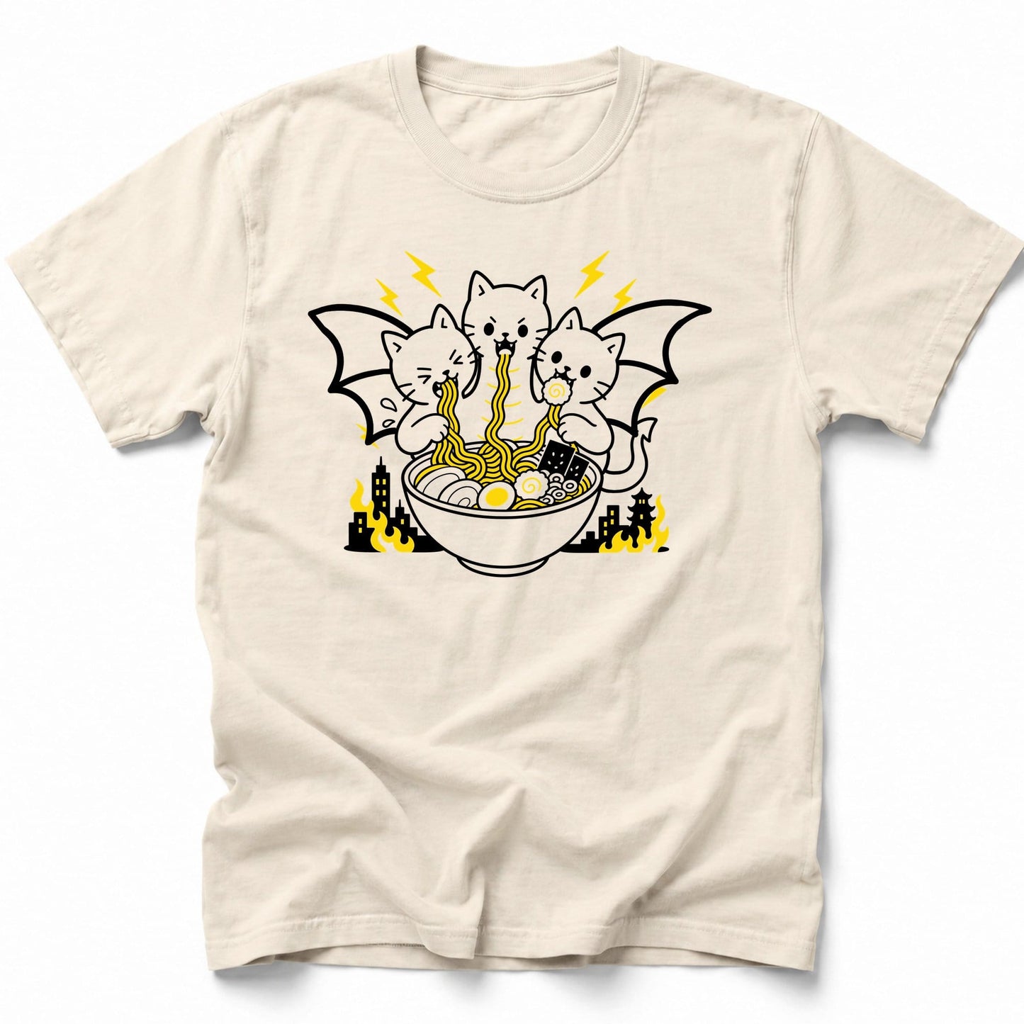 Noodle Madness T-Shirt Ivory / S 15730750941742200507 T-Shirt