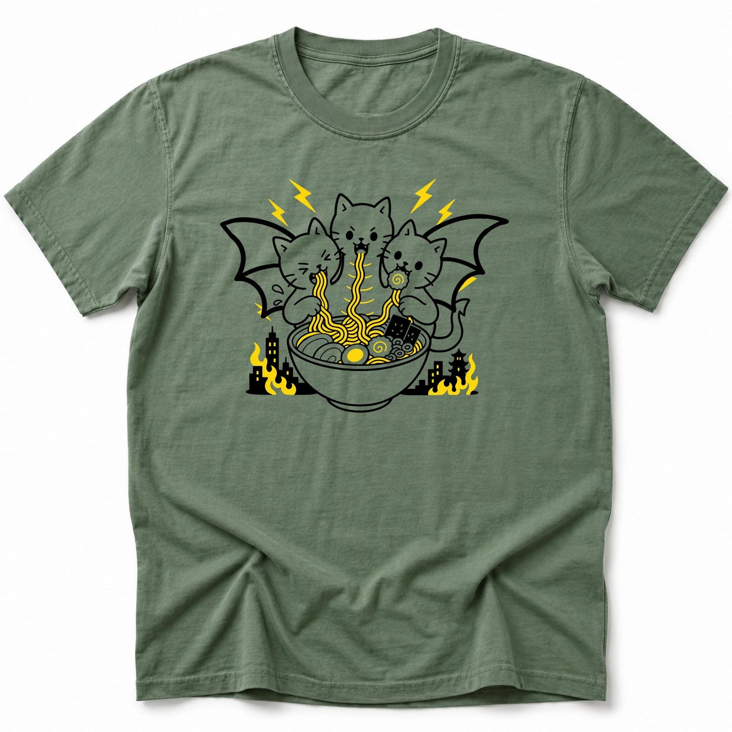 Noodle Madness T-Shirt Moss / S 22871617285500875663 T-Shirt