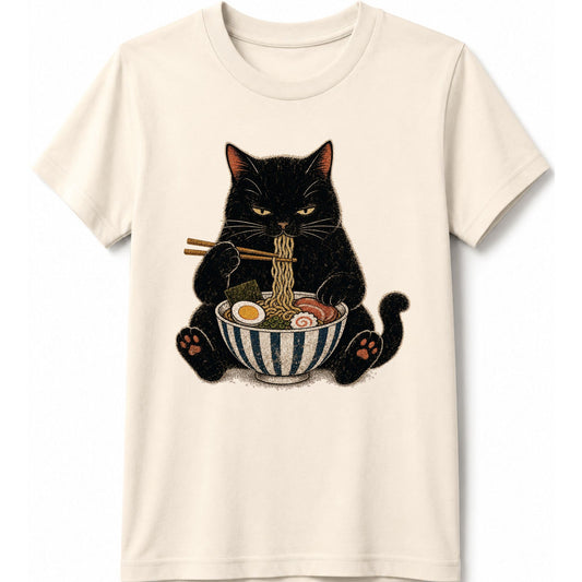Noodle Nyan Kids Tee Natural / S 59840135971008491786 Kids clothes