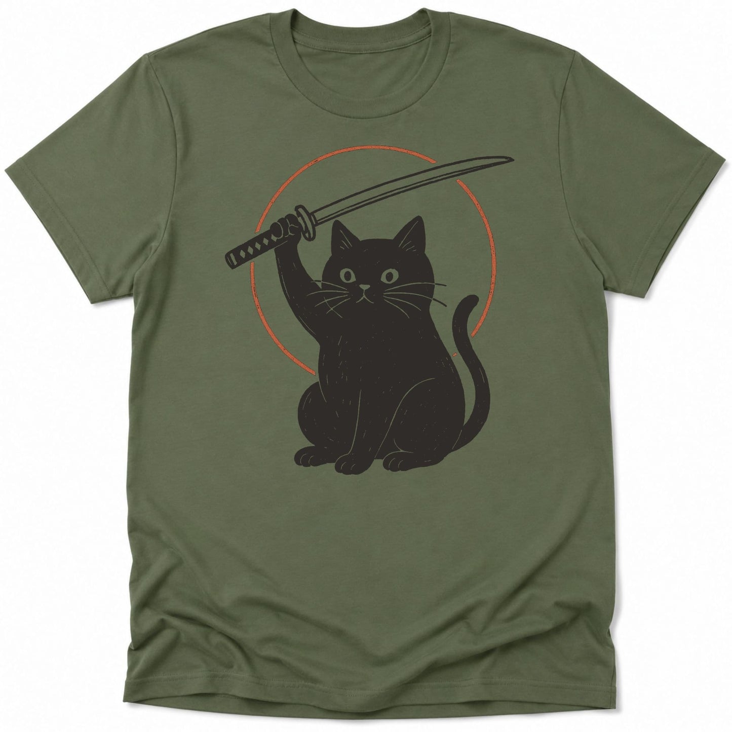 Not A Lucky Cat Everyday Softstyle Tee Military Green / S 28383829369915511158 T-Shirt