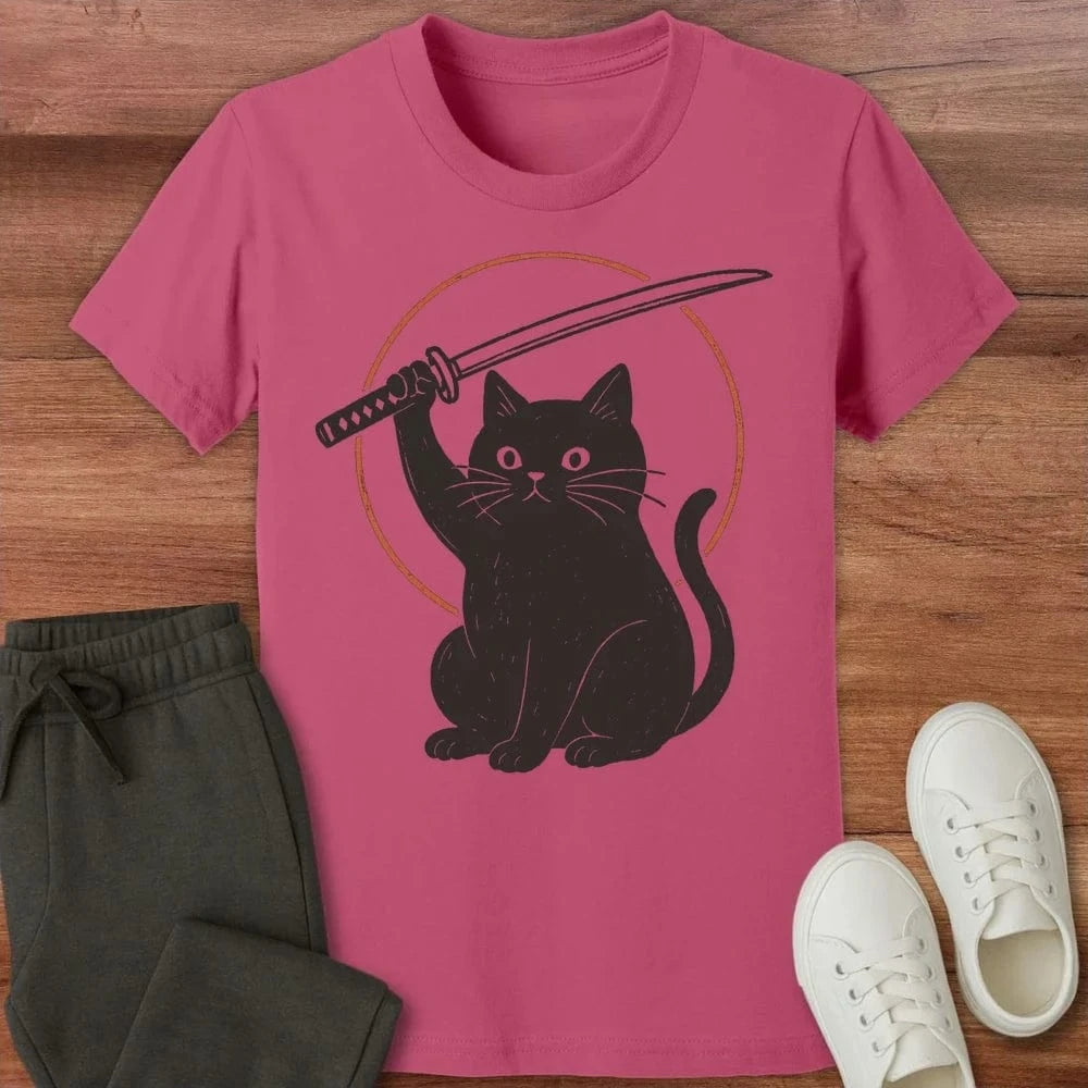 Not A Lucky Cat Kids T-Shirt Berry / S 19209228919723024650 Kids clothes