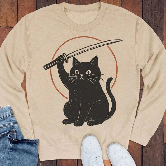 Not A Lucky Cat Sweatshirt Sand / S 19962832523377528031 Sweatshirt