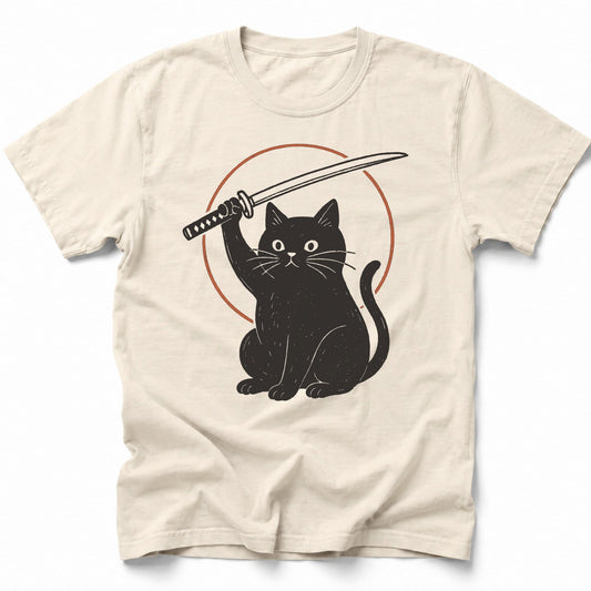 Not A Lucky Cat T-Shirt Ivory / S 13119654822382851915 T-Shirt