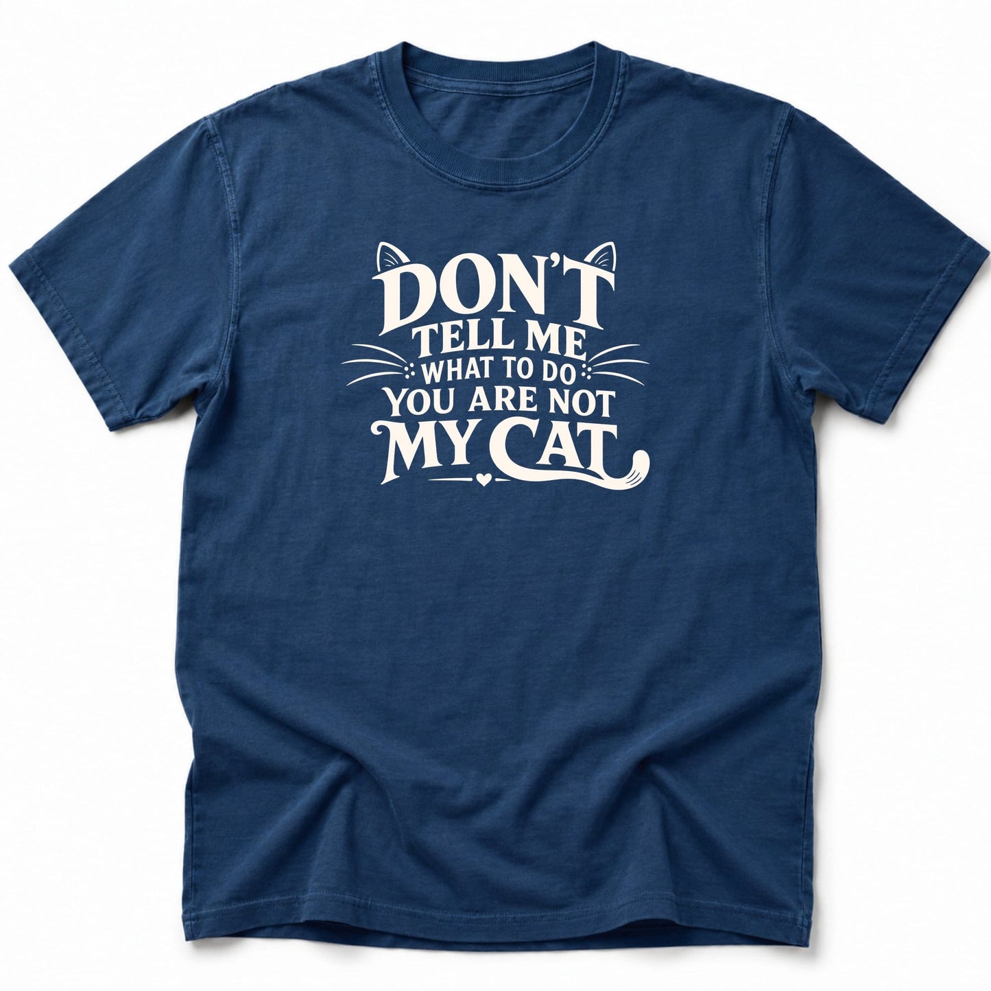 Not My Cat T-Shirt Navy / S 15710090766267879901 T-Shirt