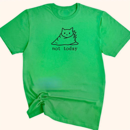Not Today Everyday Softstyle Tee Irish Green / S 14658044164708519212 T-Shirt