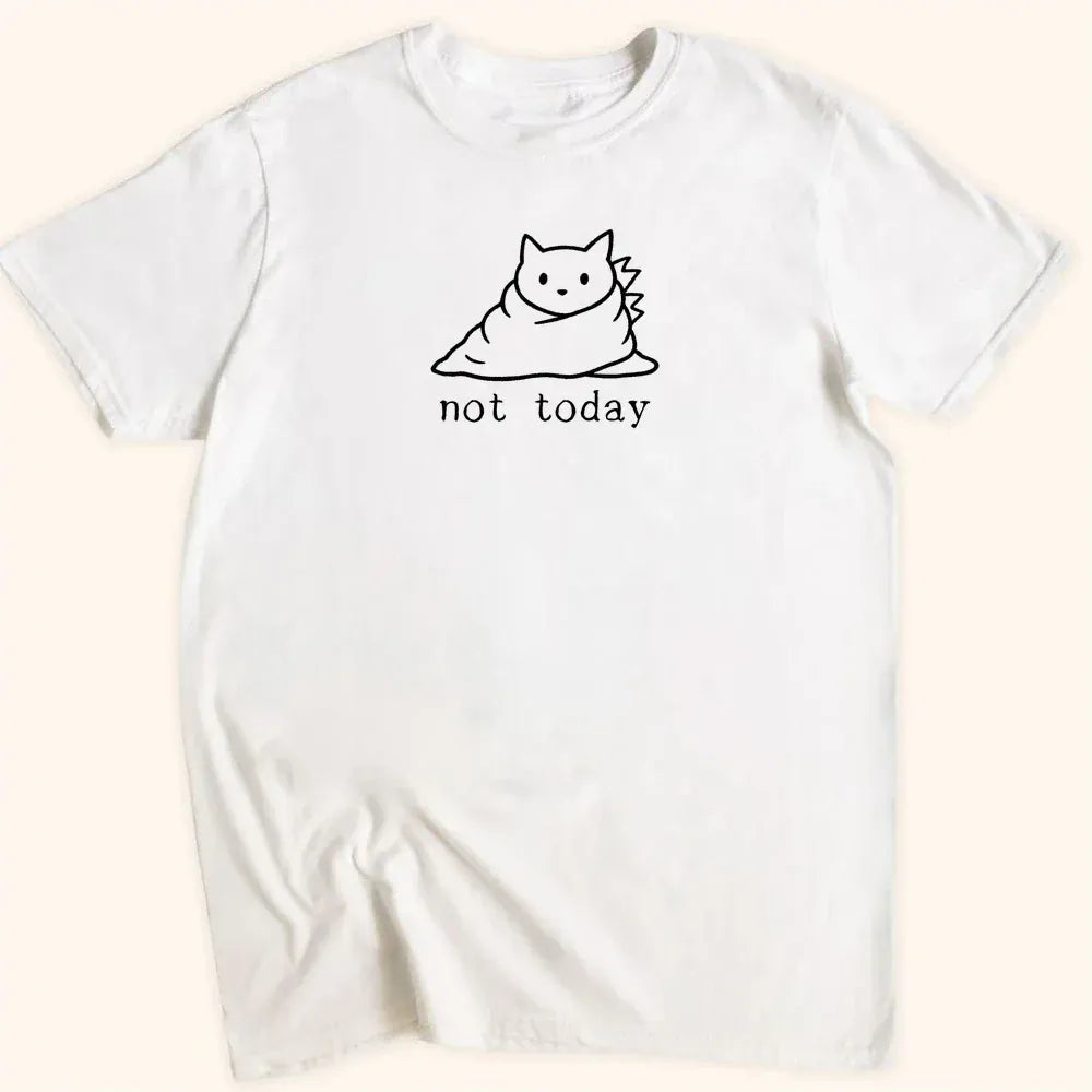 Not Today Everyday Softstyle Tee White / S 33358569402227011222 T-Shirt