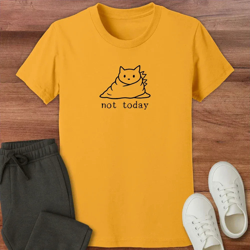Not Today Kids Tee Gold / S 33193658800643549349 Kids clothes