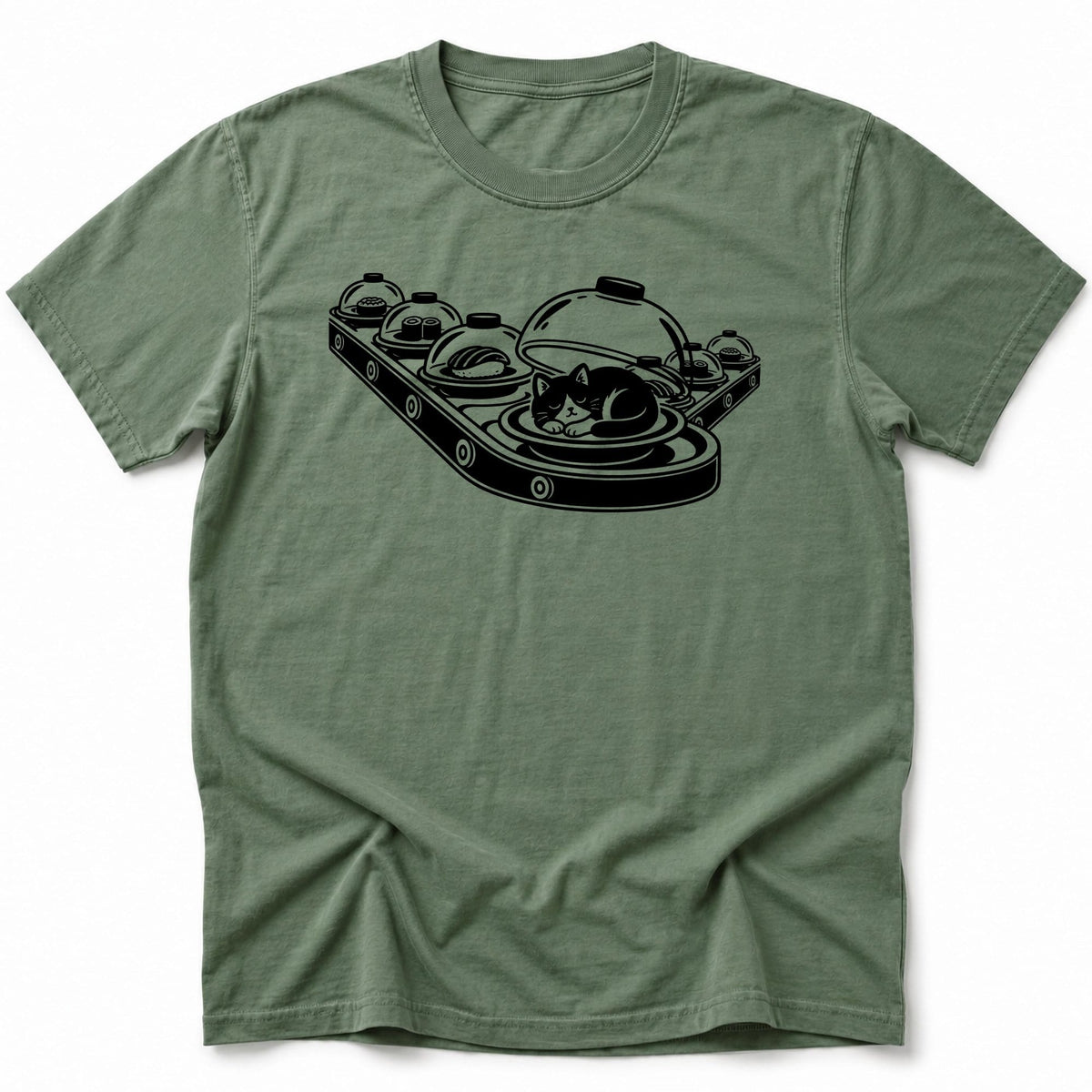 Nya Belt T-Shirt Moss / S 24278782761848619543 T-Shirt