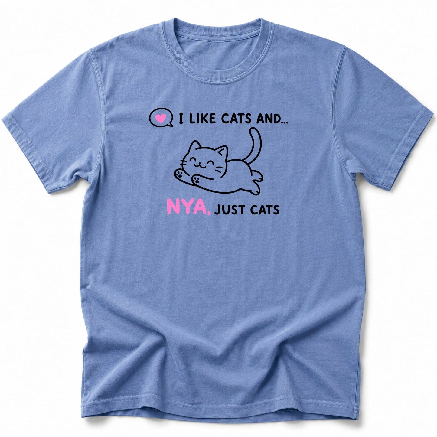 Nya Just Cats T-Shirt Blue Jean / S 29783750674356699511 T-Shirt