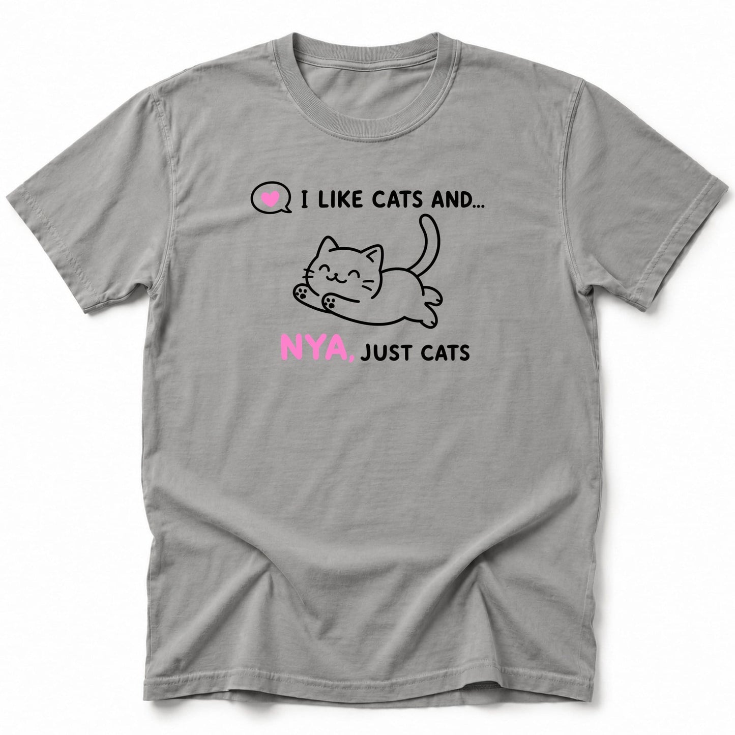Nya Just Cats T-Shirt Grey / S 27264650103558060754 T-Shirt