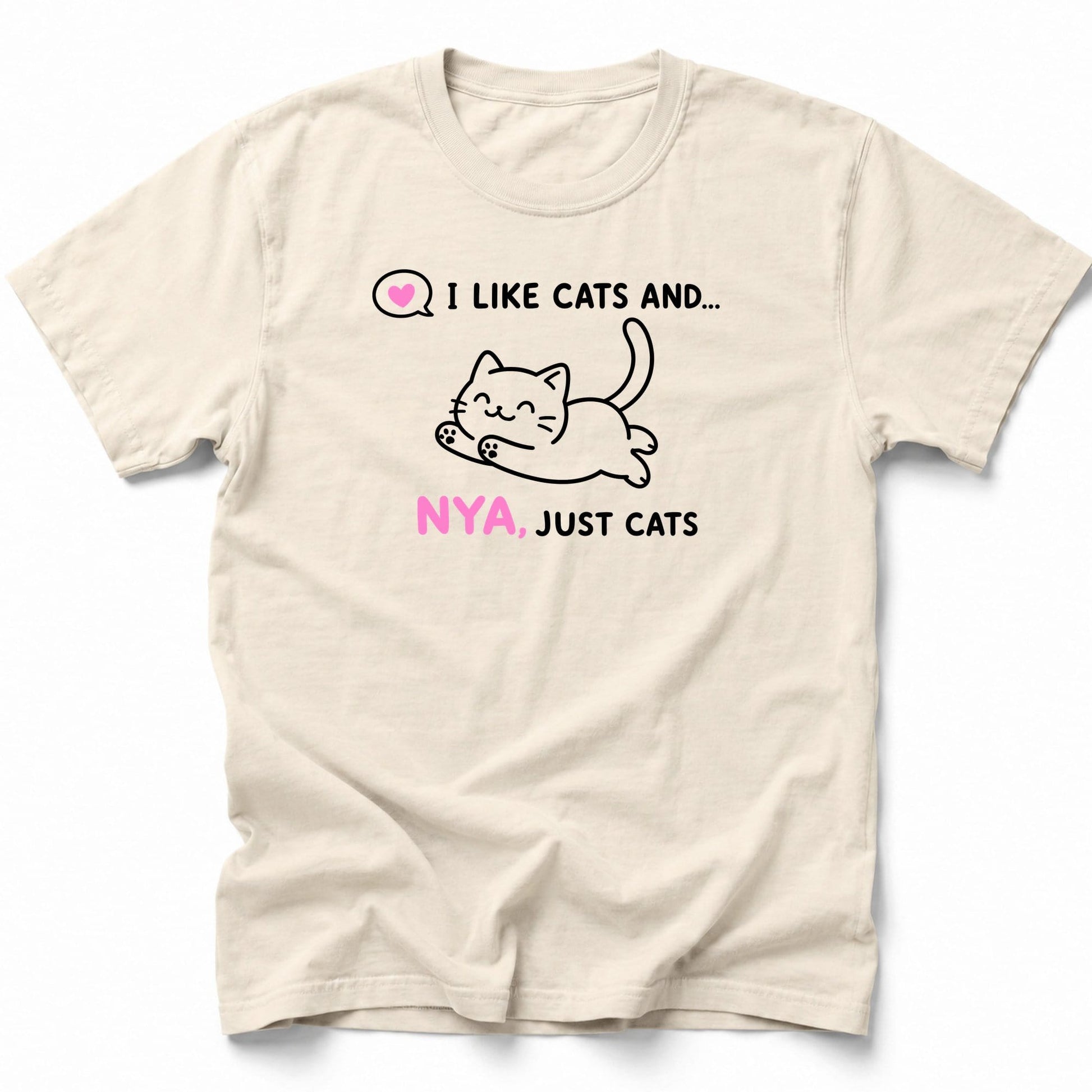 Nya Just Cats T-Shirt Ivory / S 97773106264254473078 T-Shirt