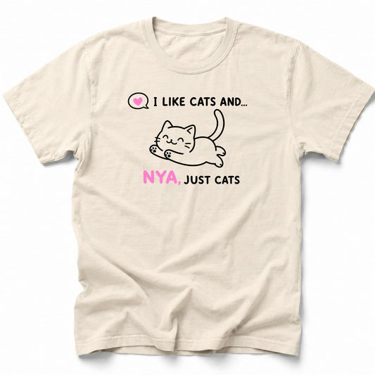 Nya Just Cats T-Shirt Ivory / S 97773106264254473078 T-Shirt