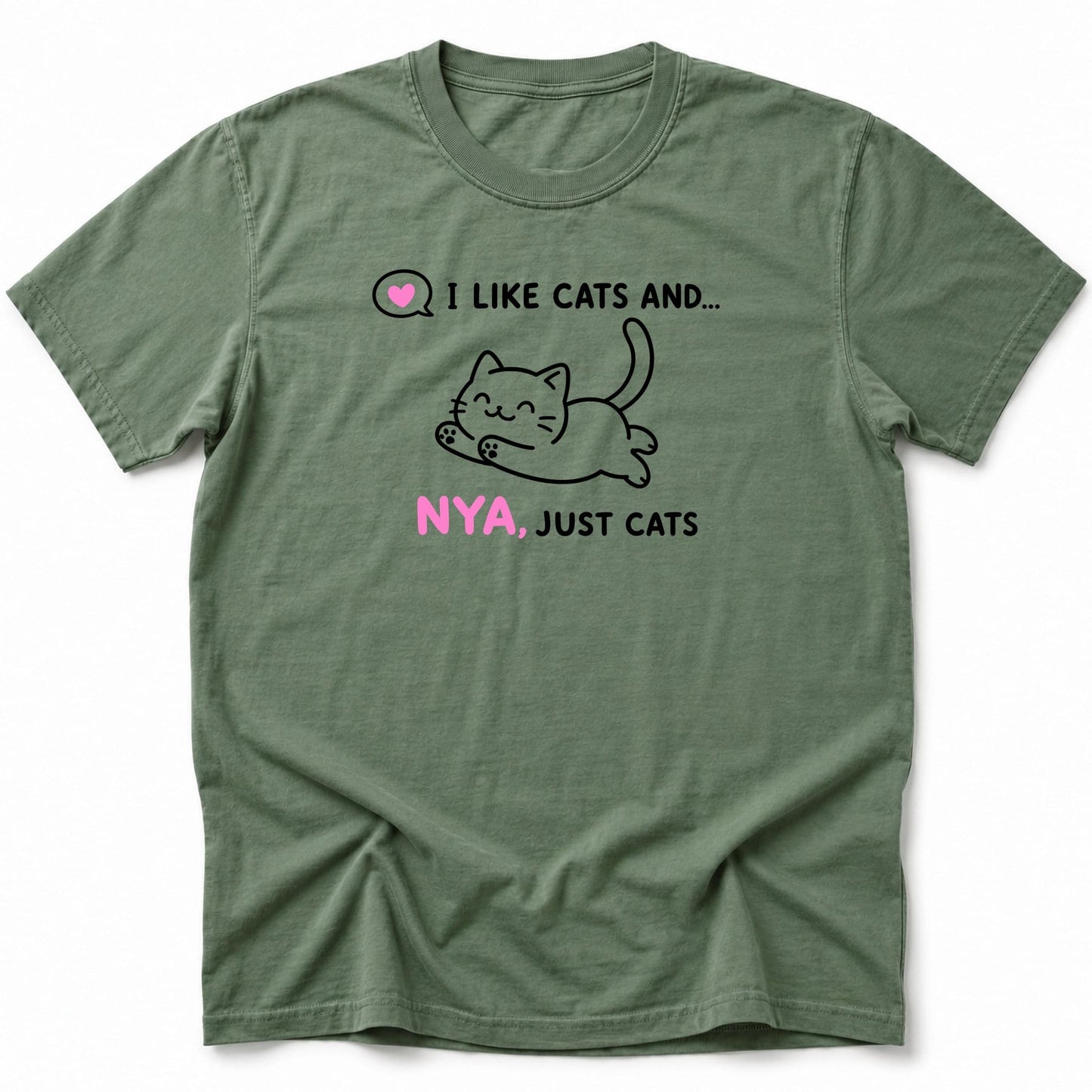 Nya Just Cats T-Shirt Moss / S 13068198064658037119 T-Shirt