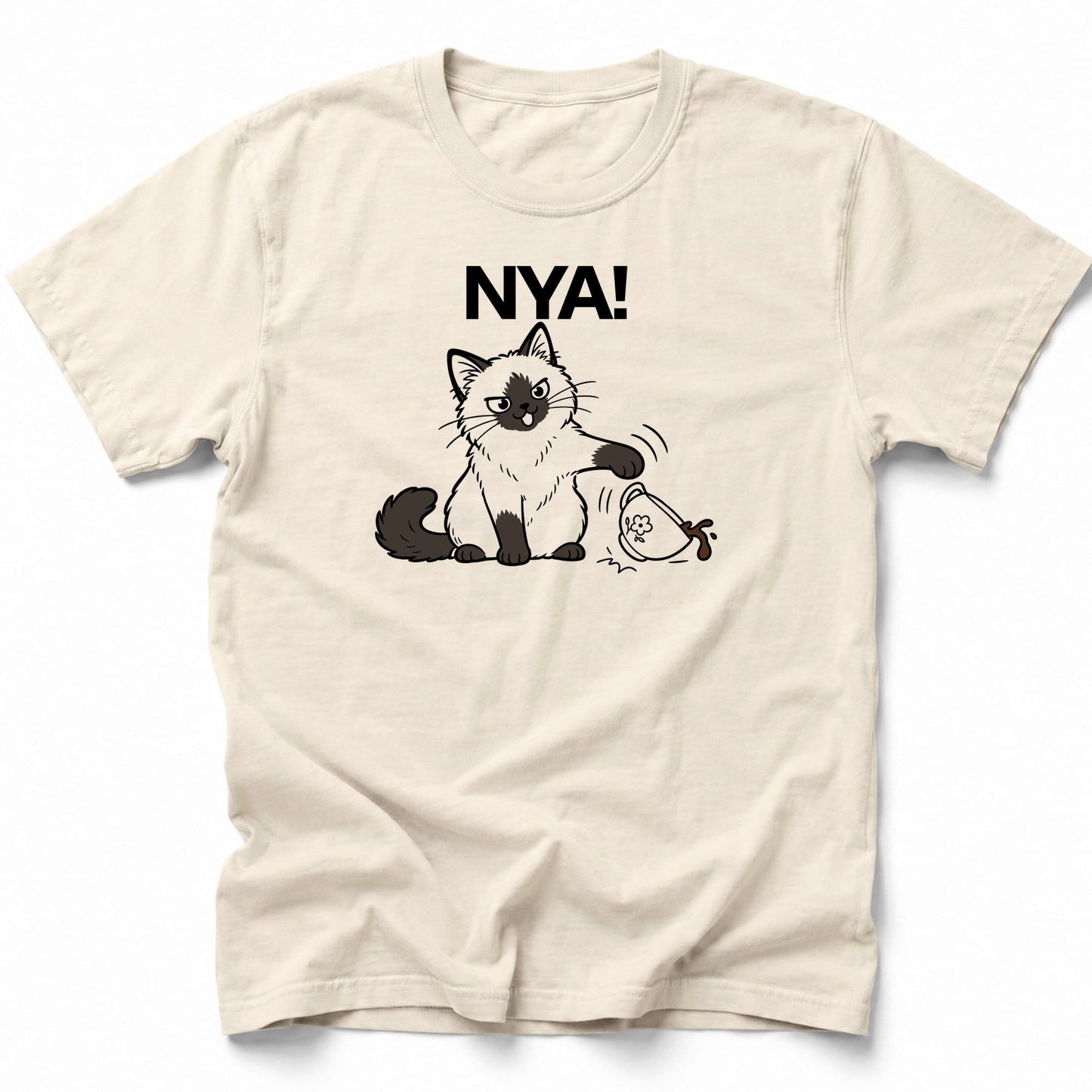 NYA! T-Shirt Ivory / S 32820938606062723247 T-Shirt