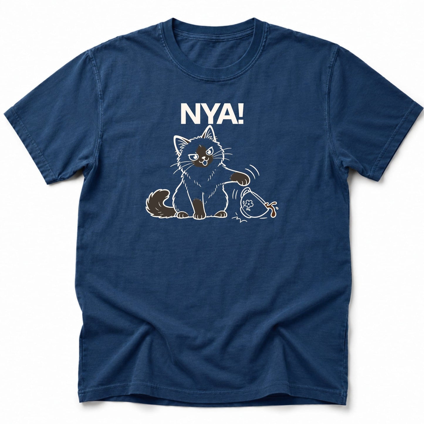 NYA! T-Shirt Navy / S 11747655160300651620 T-Shirt