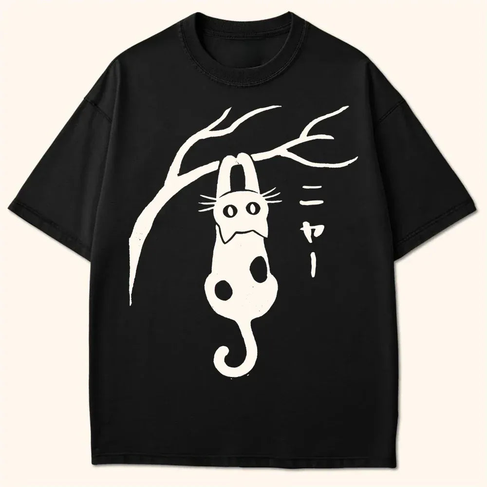 Nya Tree Stuck T-Shirt Black / S 33663554325183762151 T-Shirt