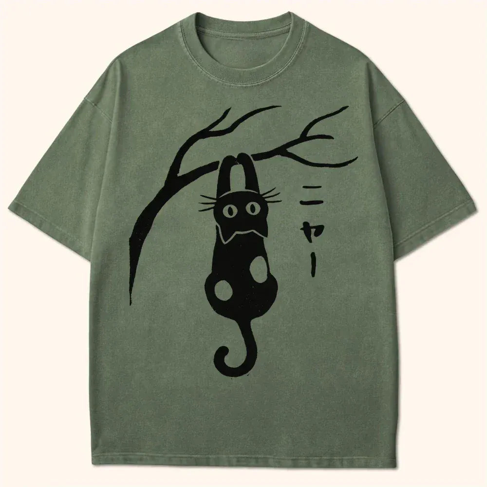 Nya Tree Stuck T-Shirt Moss / S 19921223326205744481 T-Shirt