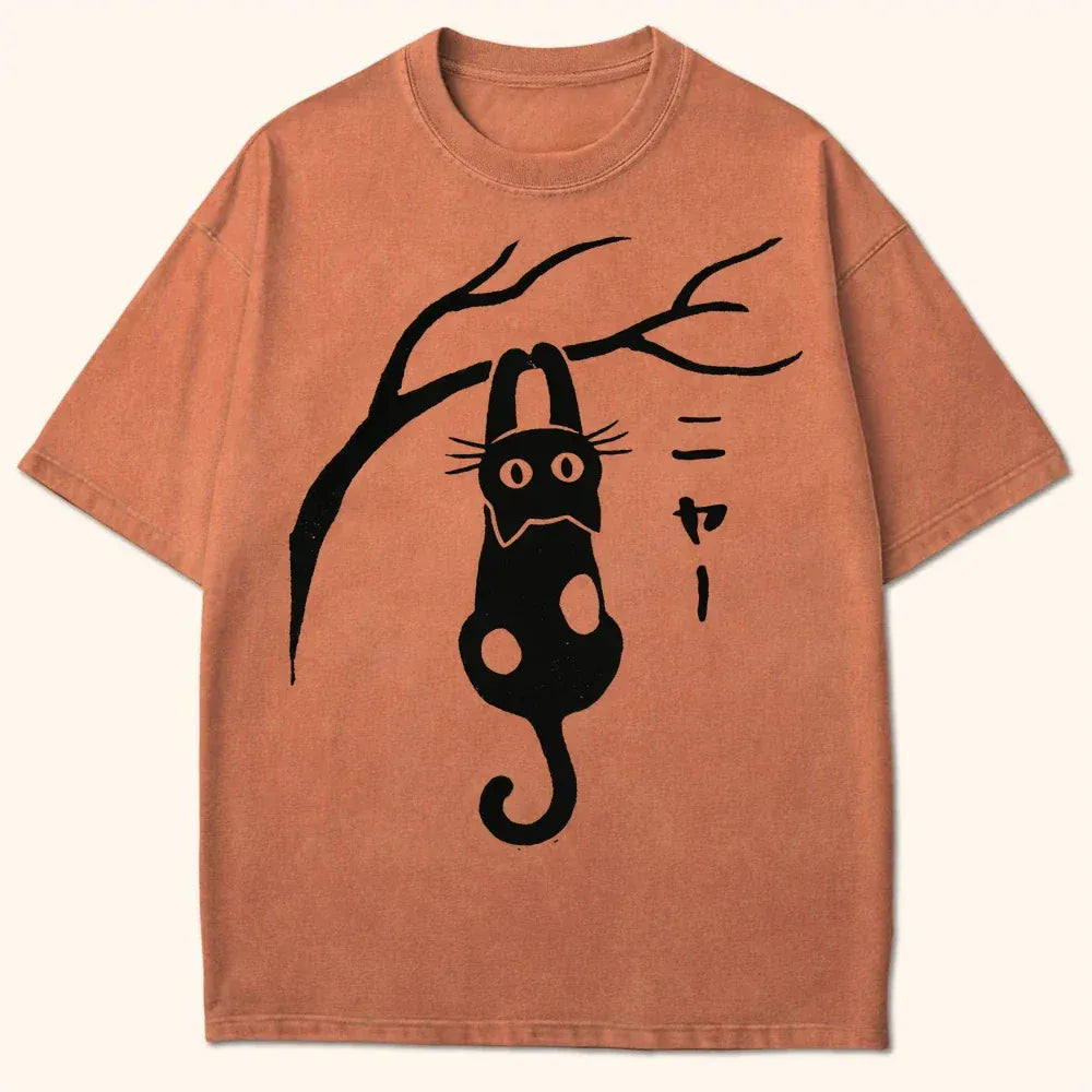 Nya Tree Stuck T-Shirt Yam / S 89620442064273981837 T-Shirt