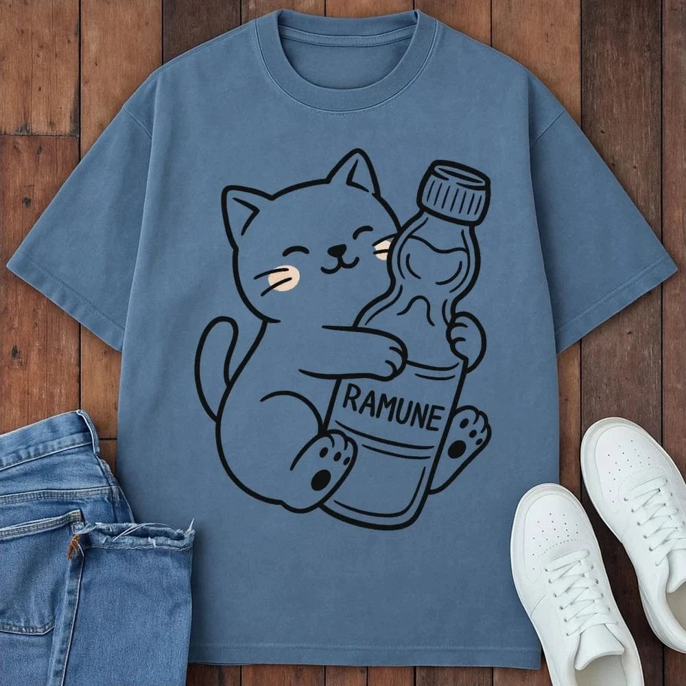 Nyamune T-Shirt Blue Jean / S 32187773870712652088 T-Shirt