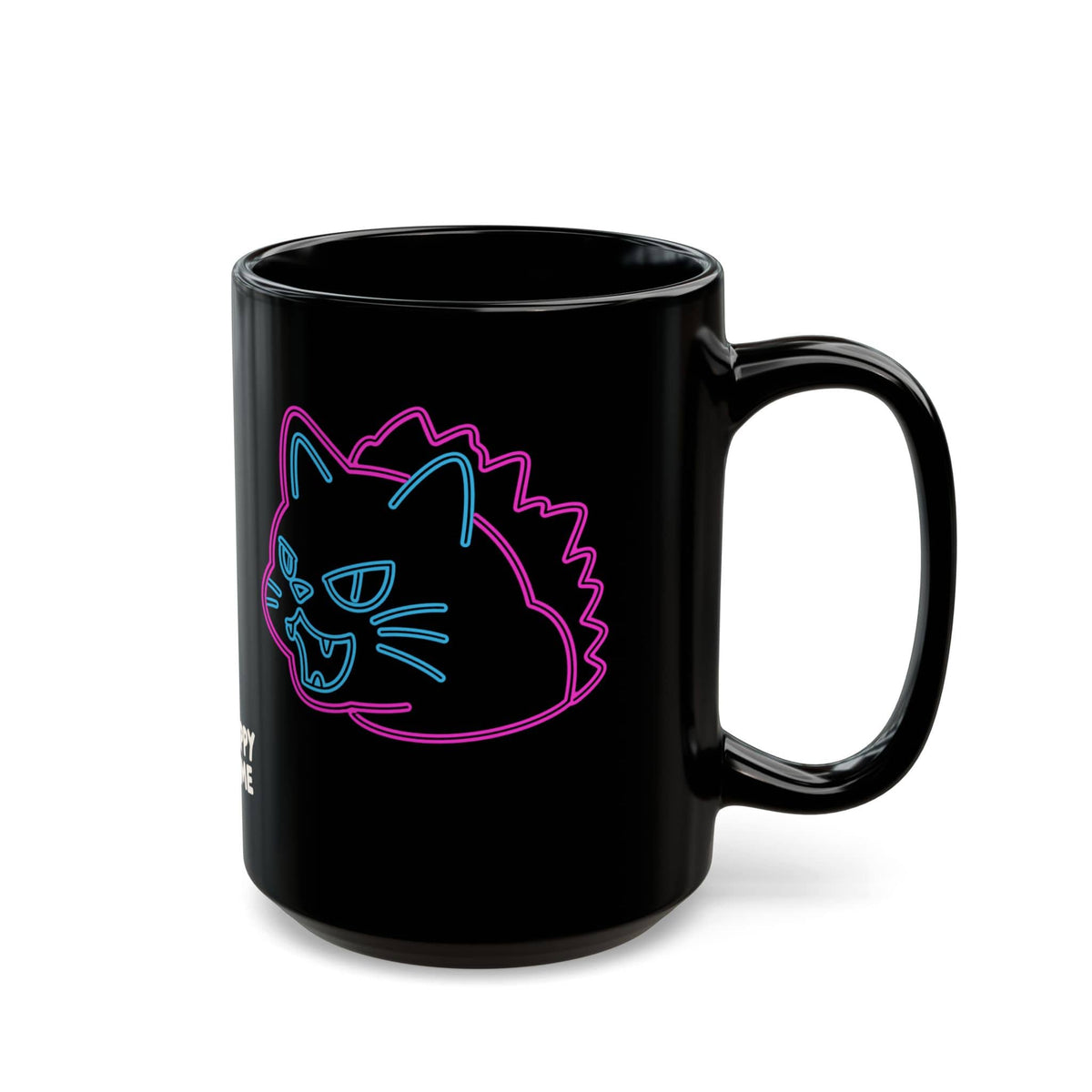 Nyaon Black Mug (15oz) 15oz 20476065940376512938 Mug