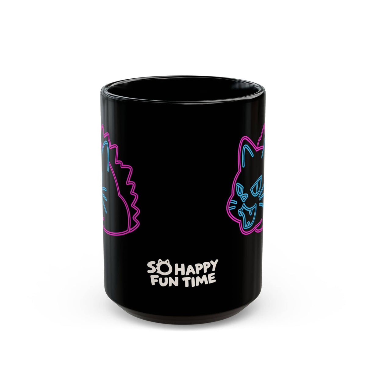 Nyaon Black Mug (15oz) 15oz 20476065940376512938 Mug