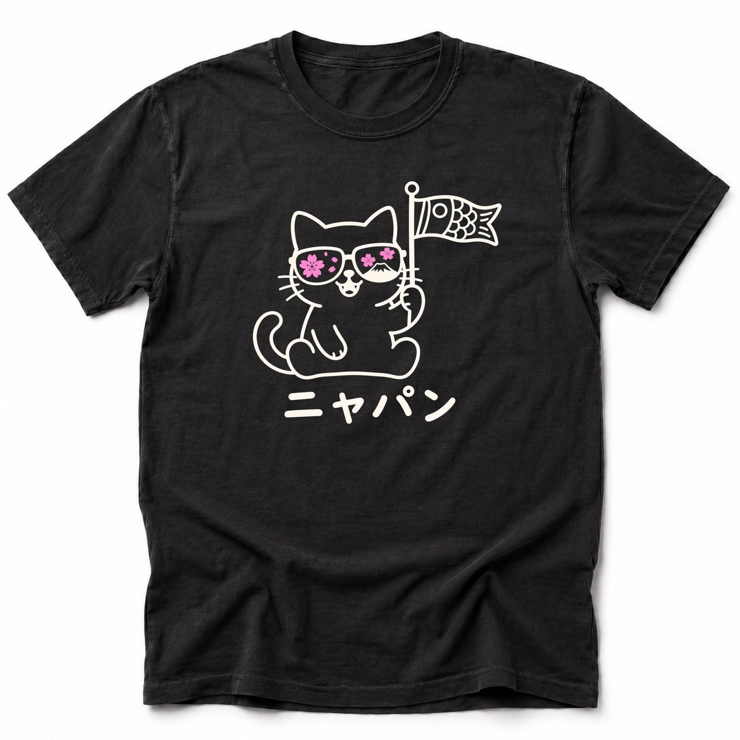 Nyappon T-Shirt Black / S 18065890057659302425 T-Shirt