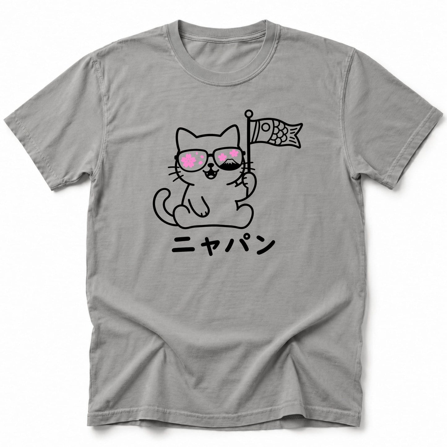 Nyappon T-Shirt Grey / S 16144725605582916068 T-Shirt