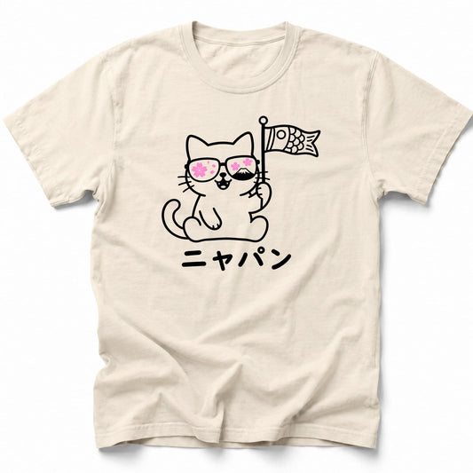 Nyappon T-Shirt Ivory / S 11347587038816978493 T-Shirt