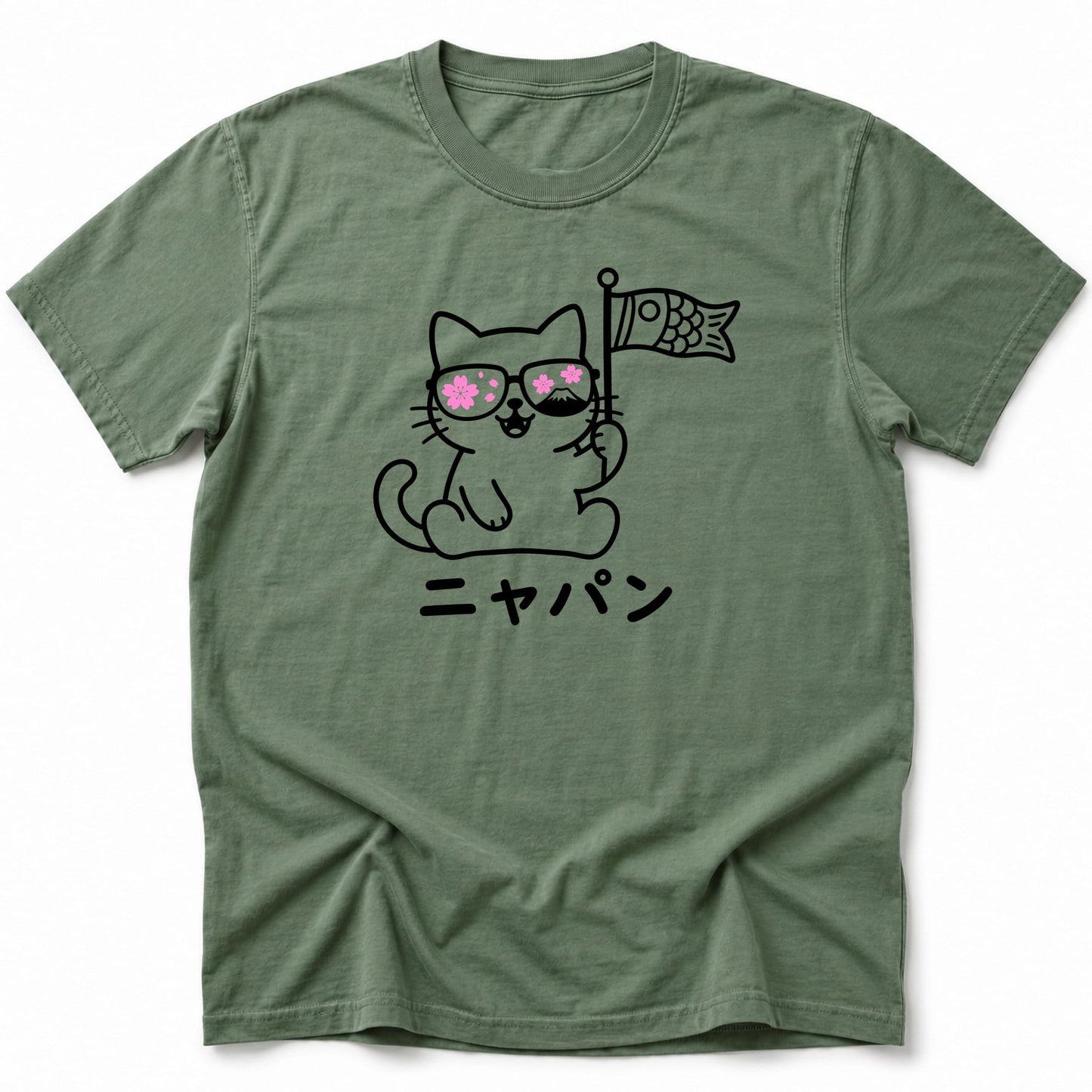 Nyappon T-Shirt Moss / S 88171191939991543825 T-Shirt