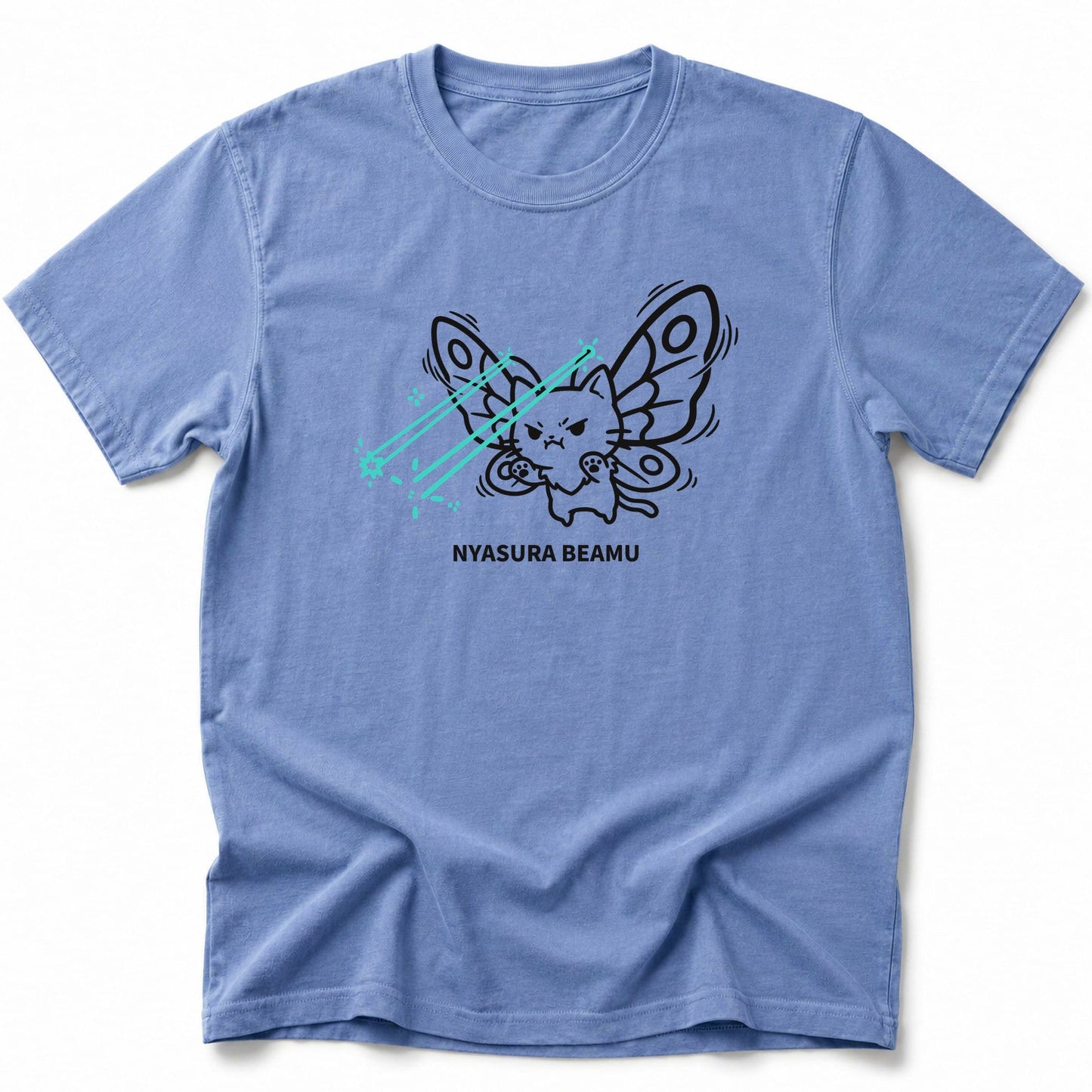 Nyasura Beamu T-Shirt Blue Jean / S 93239512603579055476 T-Shirt