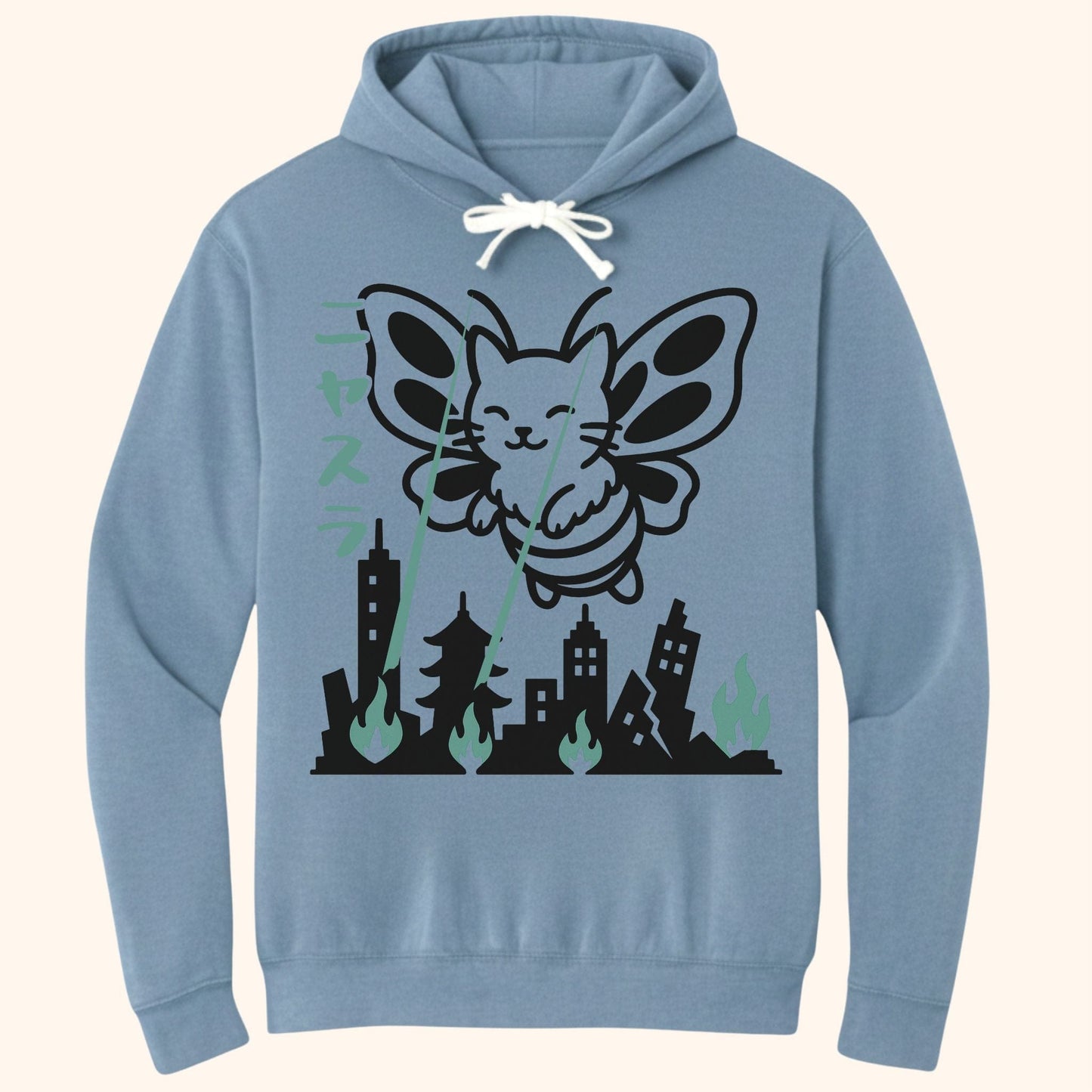 Nyasura Hoodie Blue Jean / S 17377944885689173853 Hoodie