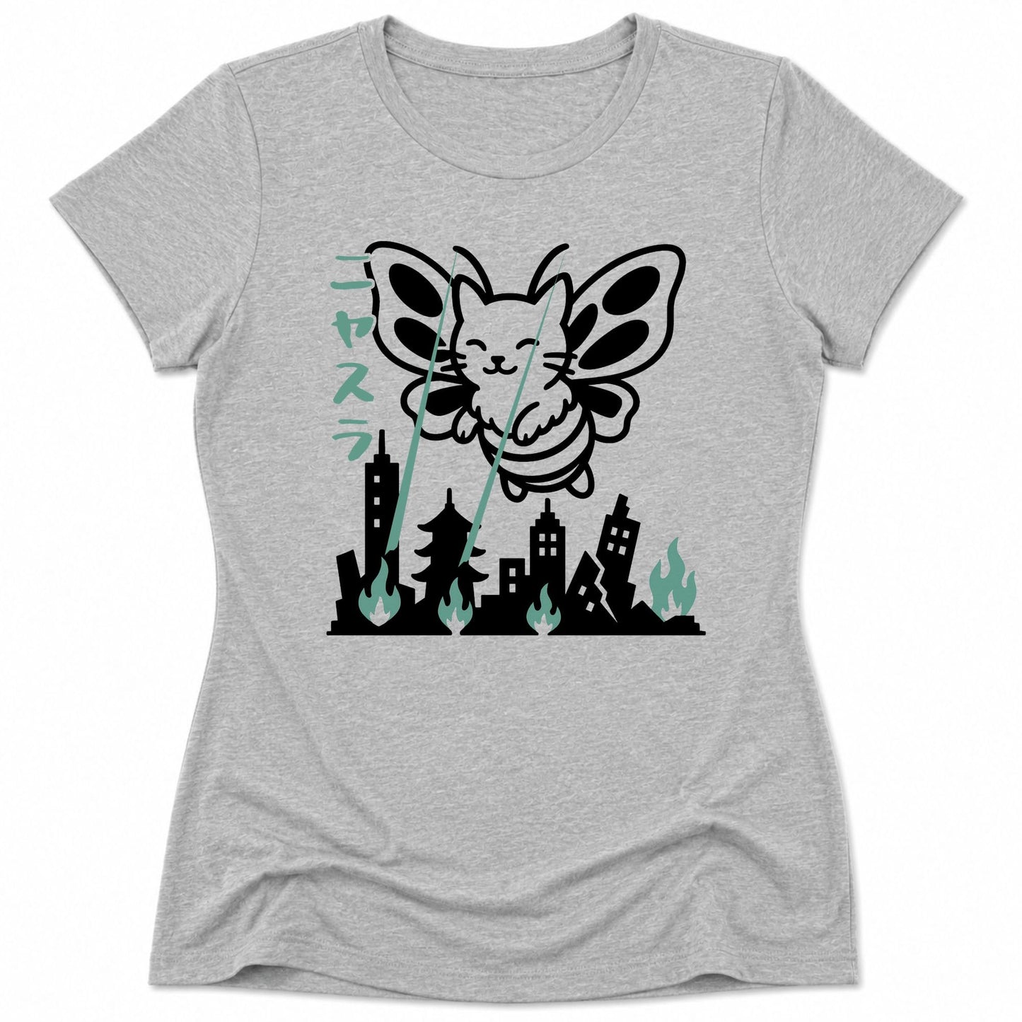 Nyasura Womens Tee Athletic Heather / S 20106755077580850295 T-Shirt