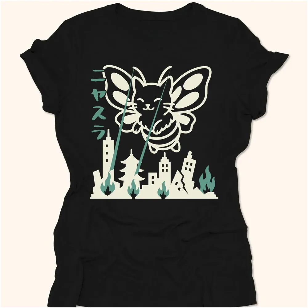 Nyasura Womens Tee Black / S 34261688251023624371 T-Shirt