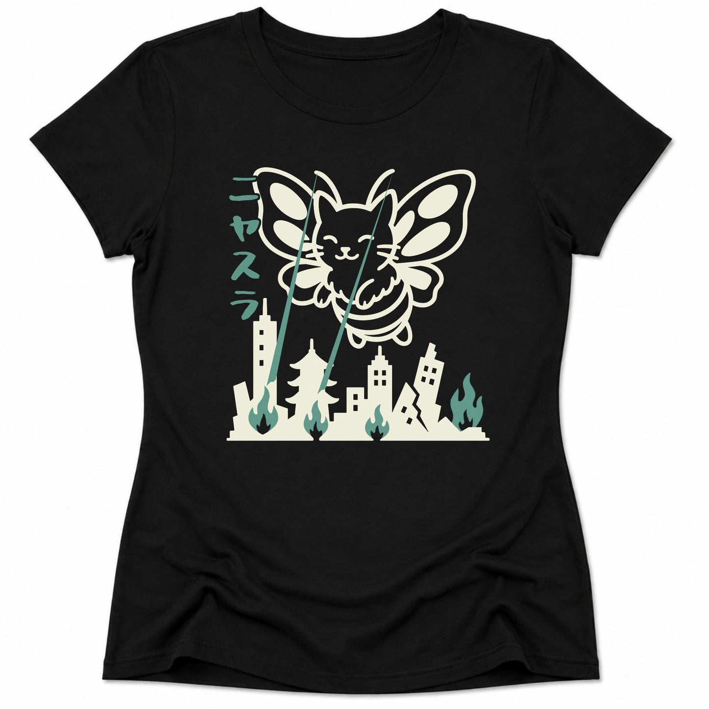 Nyasura Womens Tee Black / S 34261688251023624371 T-Shirt