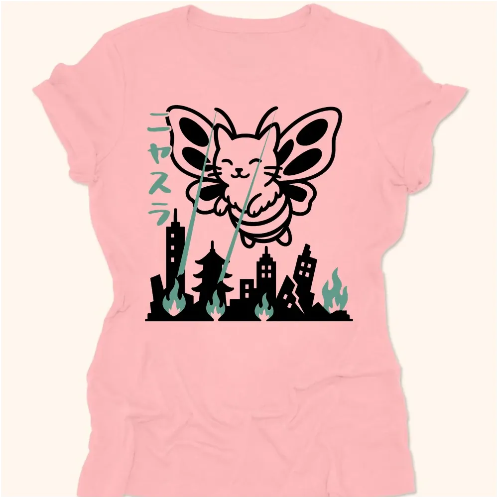Nyasura Womens Tee Pink / S 15000057428222921248 T-Shirt