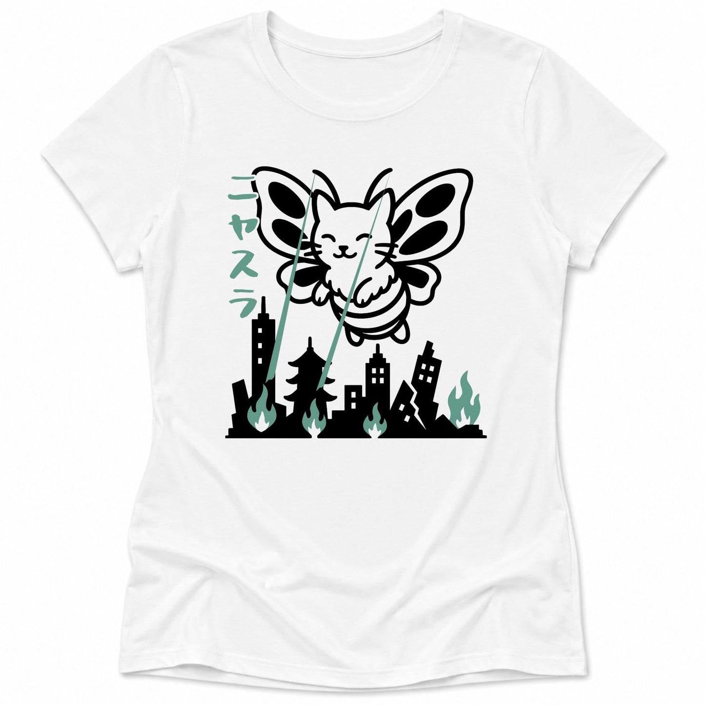 Nyasura Womens Tee White / S 29571901879869312260 T-Shirt