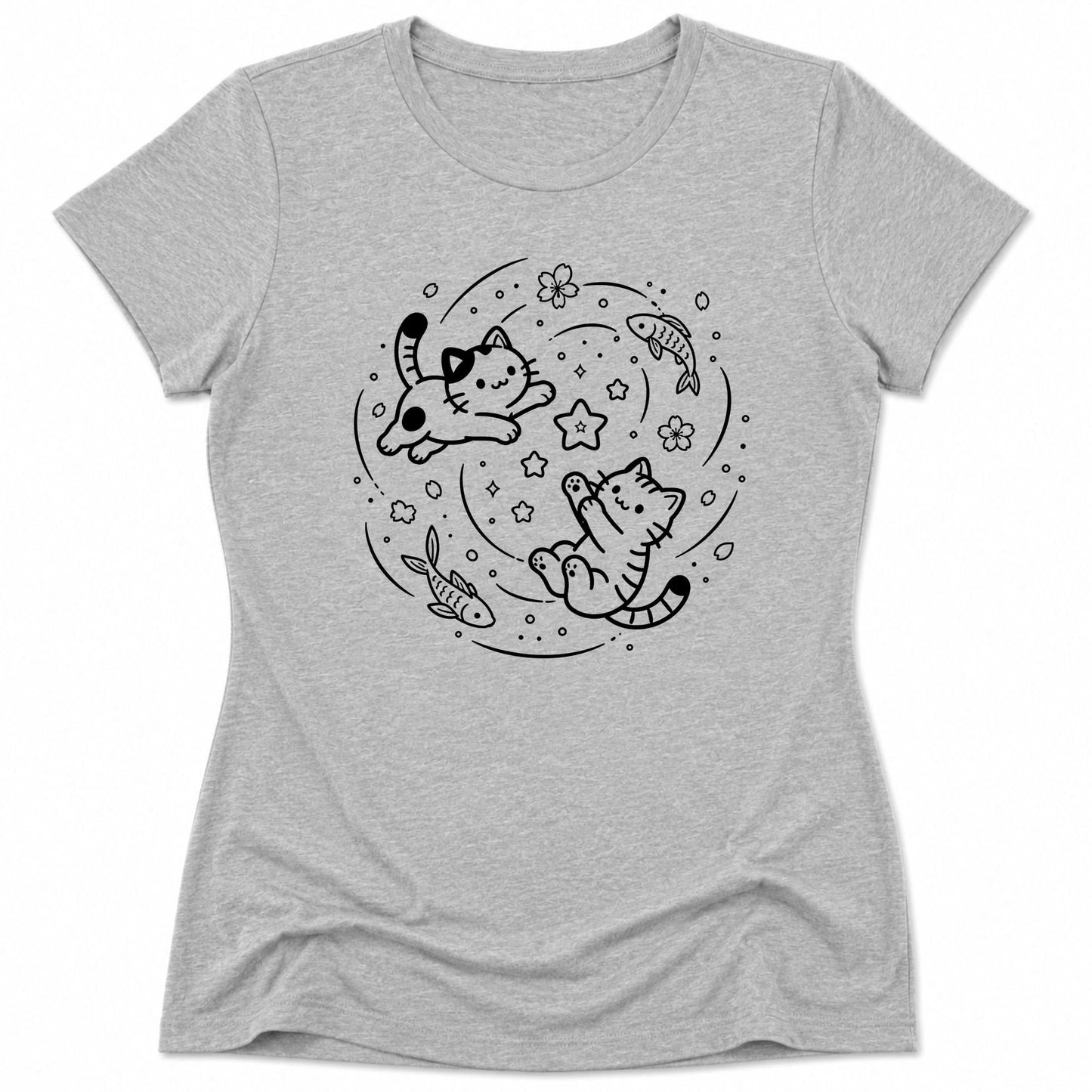 Nyaverse Womens Tee S / Athletic Heather 31585550387664607096 T-Shirt