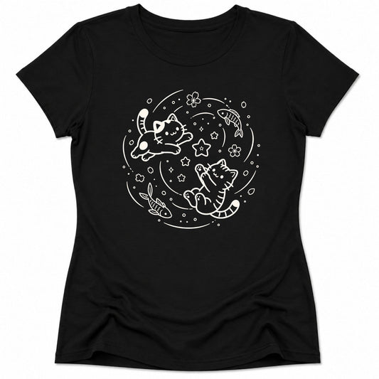 Nyaverse Womens Tee S / Black 32491899867585401312 T-Shirt